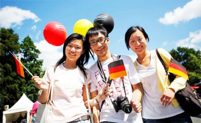 Sinh viên quốc tế đến Đức Du học tăng